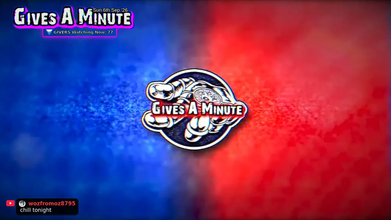 GivesAMinute live