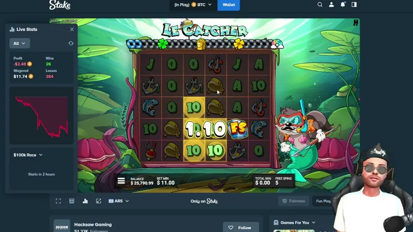 nsaceart playing Slots & Casino - Live Casino Stream