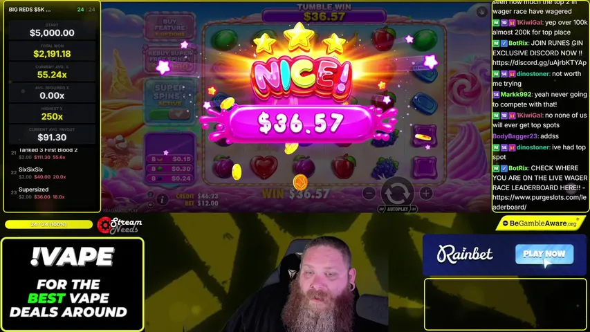 🔴FRIDAY NIGHT WITH THE BEARDED BEAST!! CODE PURGE - RAINBET 🔴 

GAMBLERS PARADISE! 

BEST CASINO - CODE PURGE ON RAINBET.COM