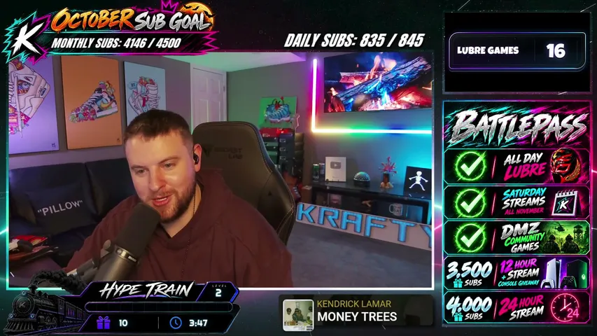 Live preview of kraftykaylub's Kick stream
