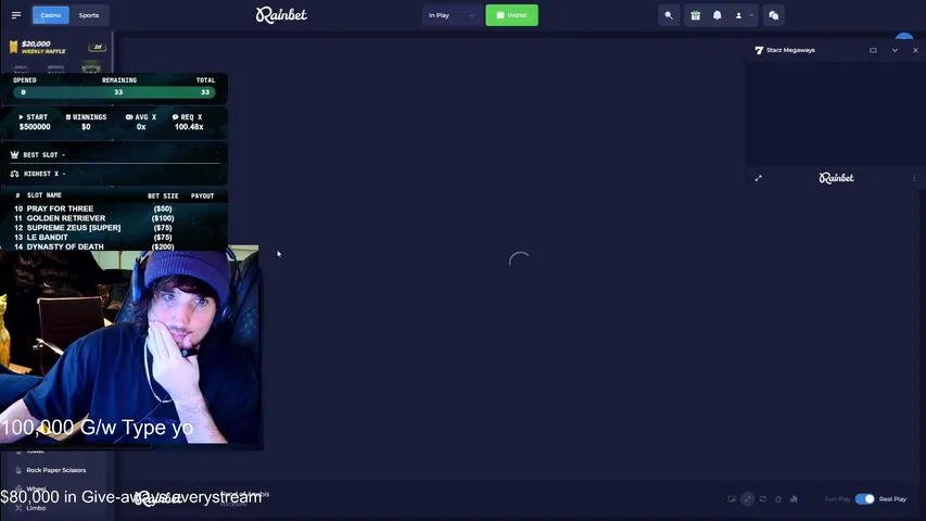 finn1025 playing Slots & Casino - Live Casino Stream