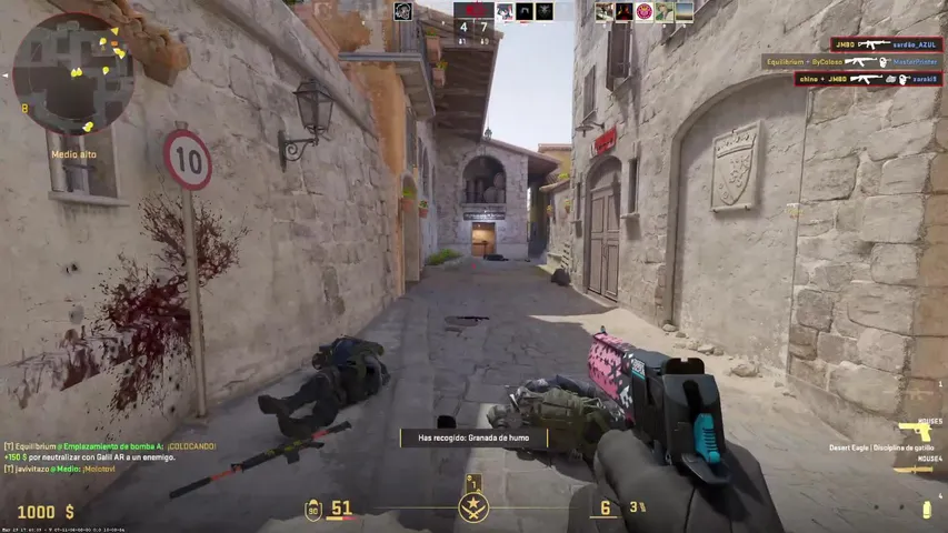 Jugando de chill con amigos