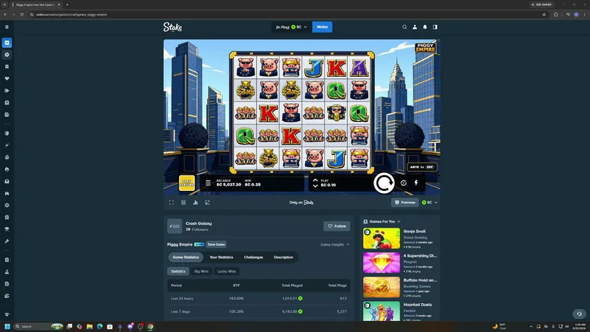 nileation playing Slots & Casino - Live Casino Stream