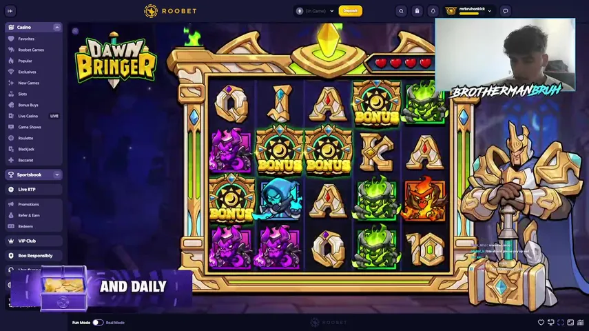 mrbruh playing Slots & Casino - Live Casino Stream