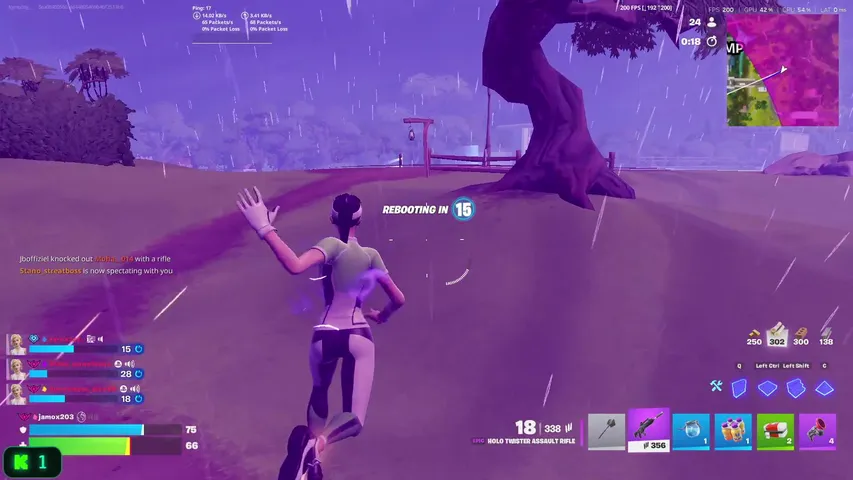 My first stream.