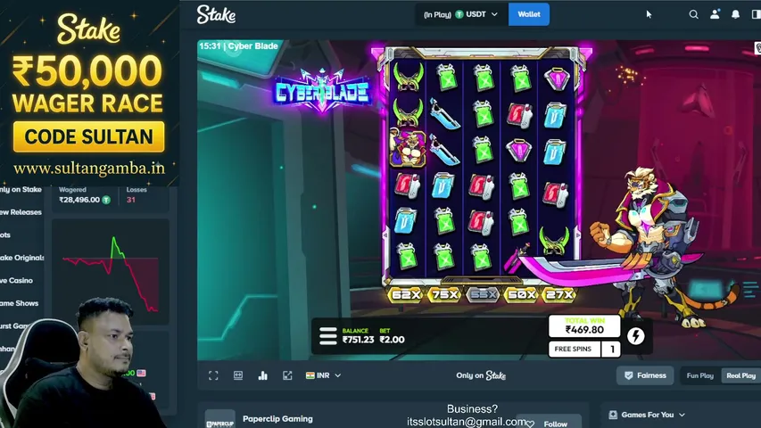 SultanGamba playing Slots & Casino - Live Casino Stream