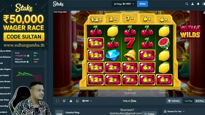 SultanGamba playing Slots & Casino - Live Casino Stream
