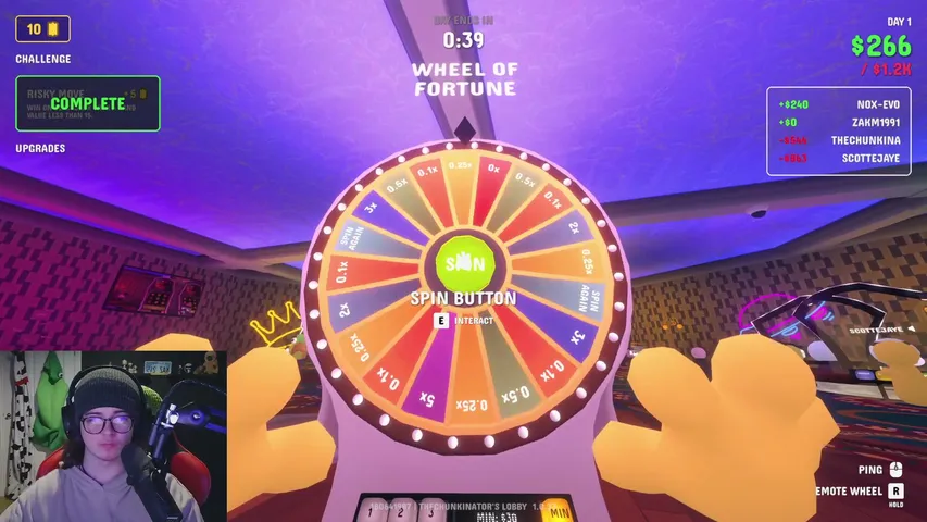 thechunkinator playing Gamble With Your Friends - Live Casino Stream
