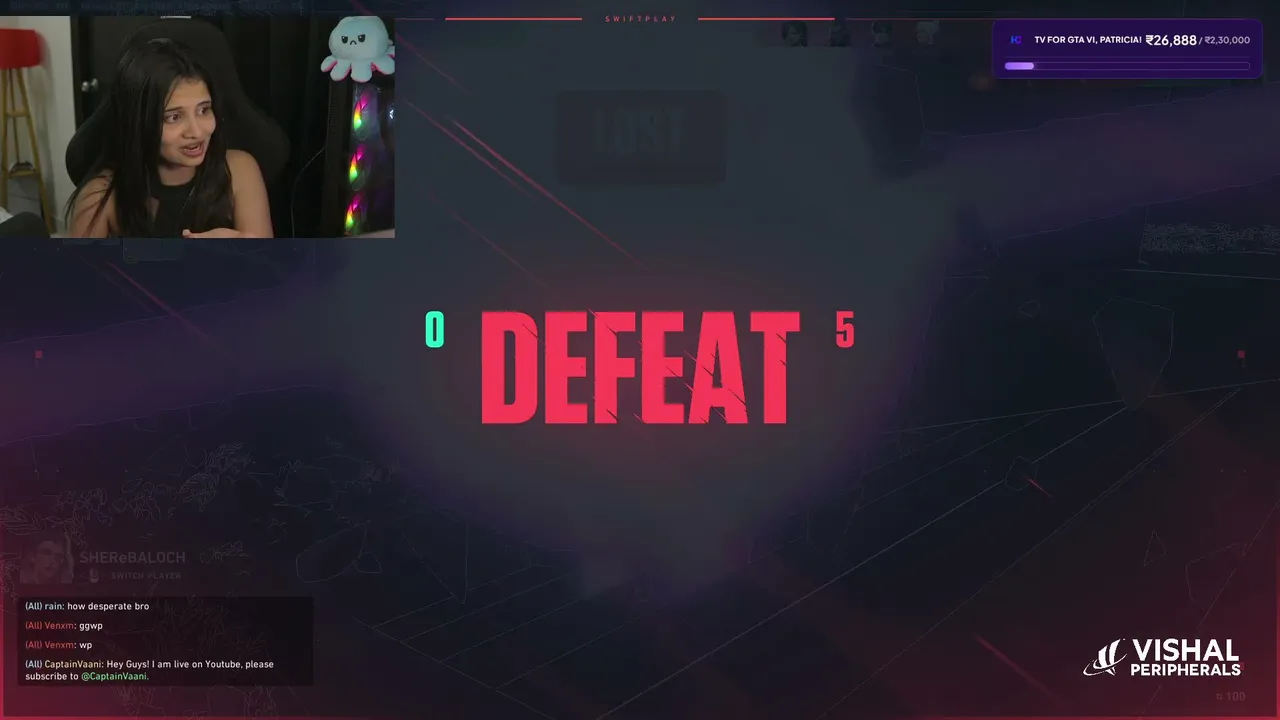 CaptainVaani live