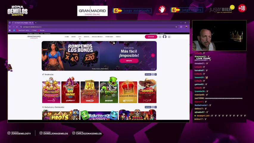zonagemelosoficial playing Slots & Casino - Live Casino Stream