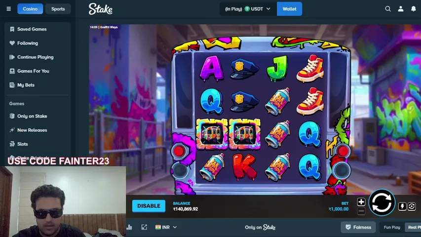 fainterhd playing Slots & Casino - Live Casino Stream