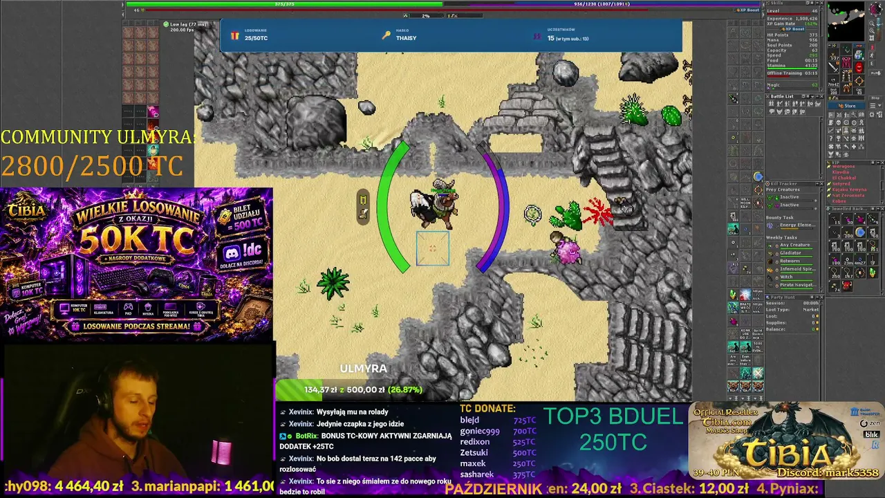 PatrycjuszTV live