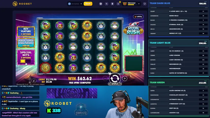 submerzed playing Slots & Casino - Live Casino Stream