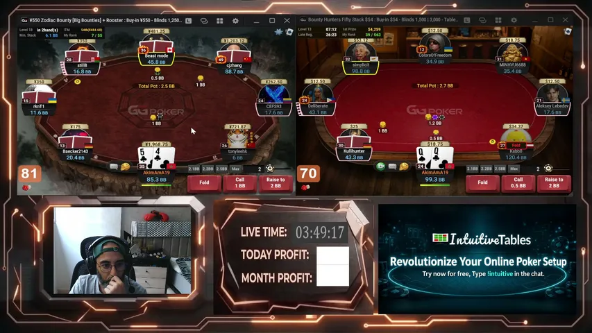 Poker_Bdarija playing Poker - Live Casino Stream
