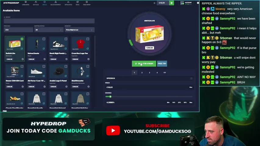 GamDucks playing Slots & Casino - Live Casino Stream