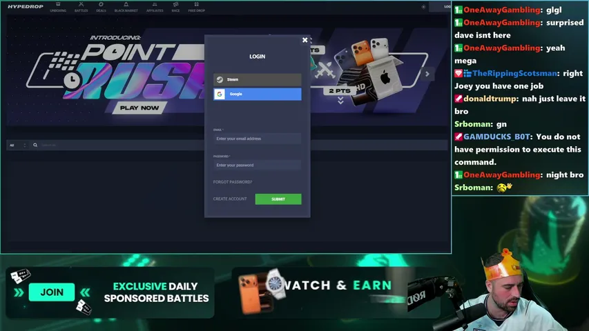 GamDucks playing Slots & Casino - Live Casino Stream