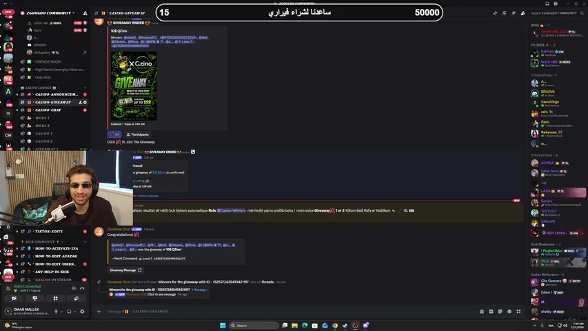ZGOUGOU13 playing Slots & Casino - Live Casino Stream
