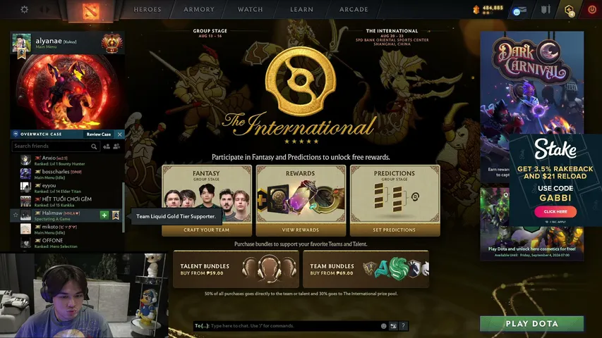 gabbidoto playing Slots & Casino - Live Casino Stream