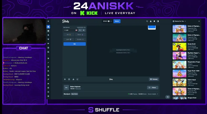 24aniskk playing Slots & Casino - Live Casino Stream