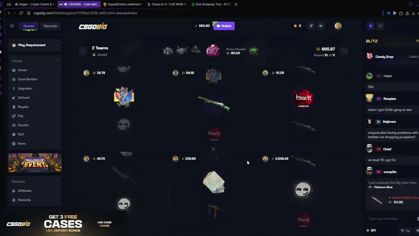 gassedchase playing Slots & Casino - Live Casino Stream