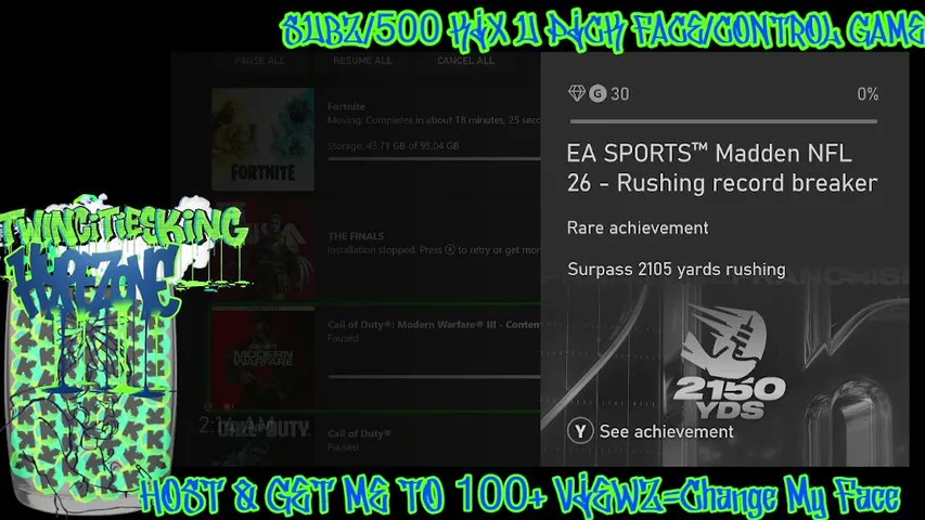 CashTourneyZ💵PARTNER GOALZ💲SUBZ💵 14/25✨VIEWZ💫68.13/75💥CHANNEL GOALZ💵GIFTEDZ💲26/30💫KIX✨74.03/$100💥🔫