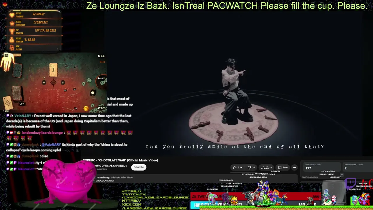 LandomLazyLizardsLounge live