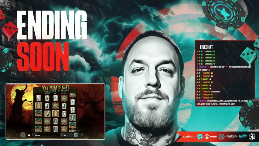 HeyItsRuff playing Slots & Casino - Live Casino Stream