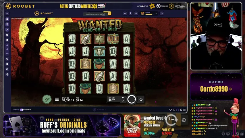 HeyItsRuff playing Slots & Casino - Live Casino Stream