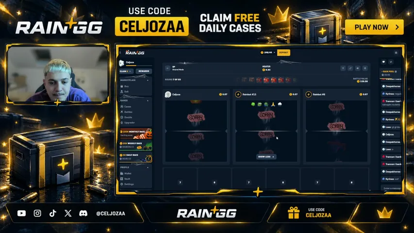 Celjozaa playing Slots & Casino - Live Casino Stream