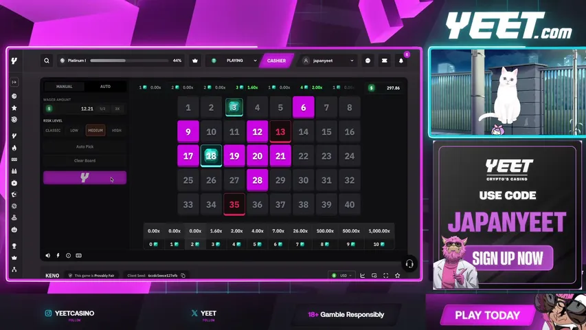 japanyeet playing Slots & Casino - Live Casino Stream