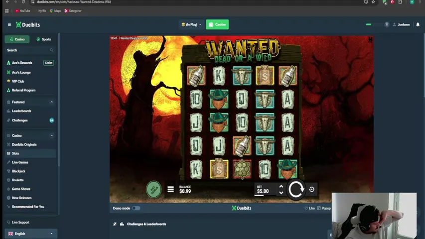 Jonkenn playing Slots & Casino - Live Casino Stream