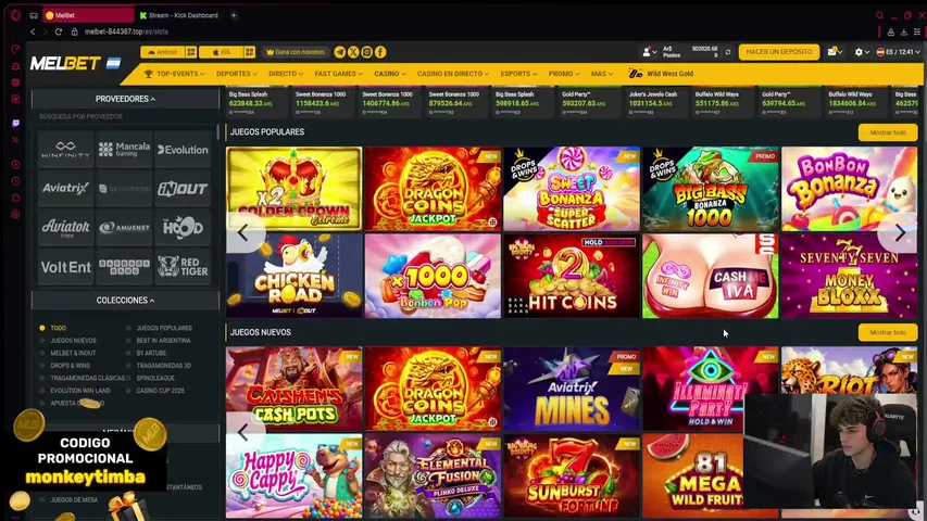 🎰 APOYO MAXIMO MELBET 4/5 I ENTRA POR REGALO!! I Chilleando I !ds !MELBET TG: MonkeyTimba