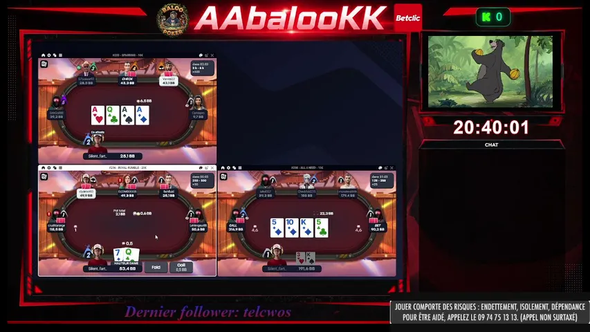 aabalookk playing Card Games - Live Casino Stream