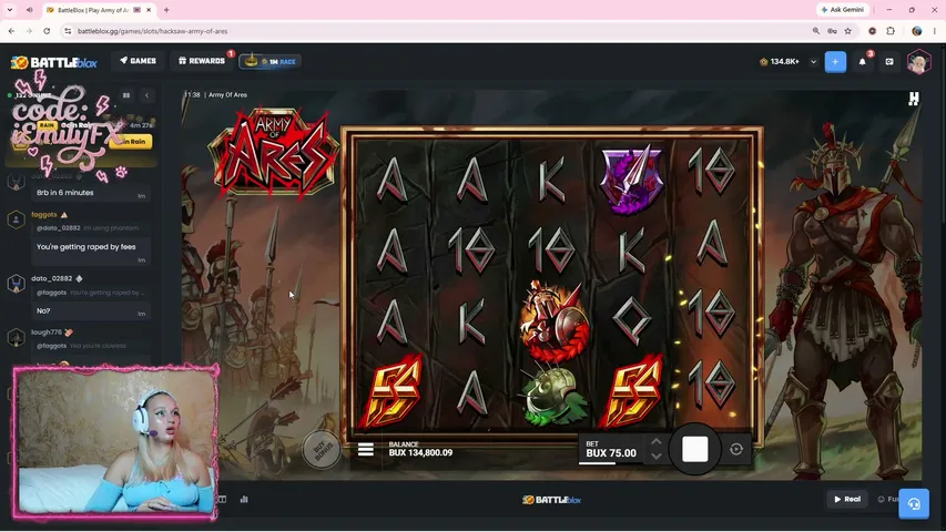 iemilyfx playing Slots & Casino - Live Casino Stream