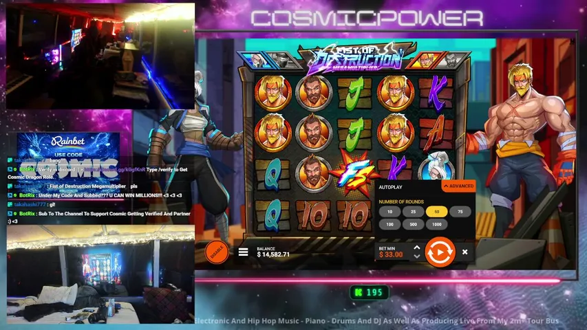 cosmicpower playing Slots & Casino - Live Casino Stream