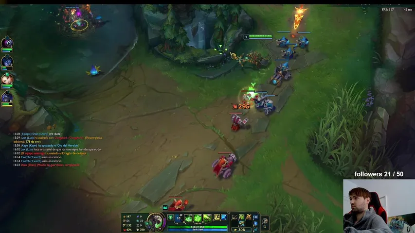a los 50 seguidores me quito las cejas con cera,    BEST ADC TWITCH EUW , berserk cap 7/25 Busco novia a ser posible gorda y peluda