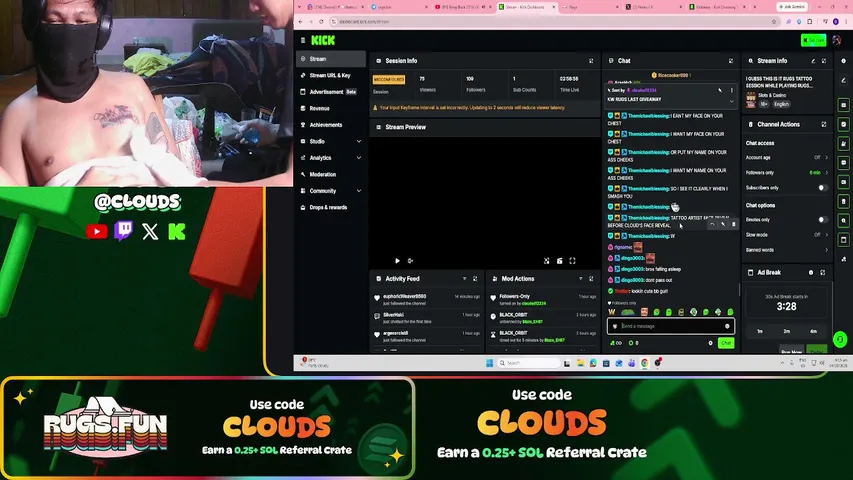 cloudsd12334 playing Slots & Casino - Live Casino Stream