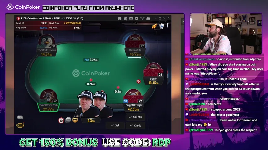depaulo playing Poker - Live Casino Stream