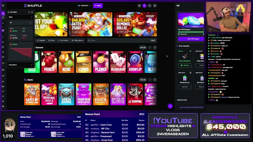 averageaden playing Slots & Casino - Live Casino Stream