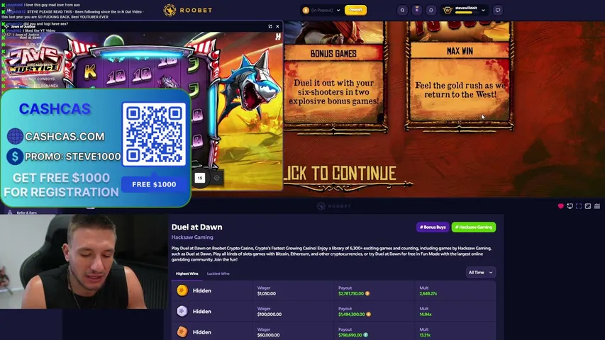 stev1ewiljldwoit playing Slots & Casino - Live Casino Stream