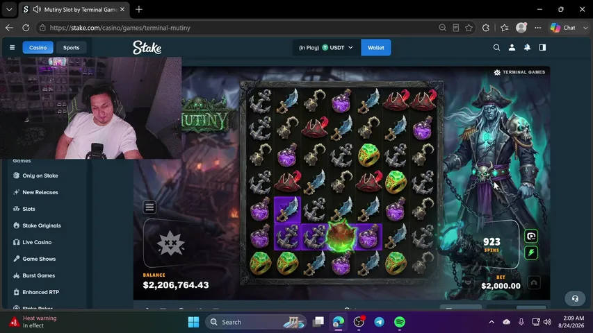 davidcashes playing Slots & Casino - Live Casino Stream