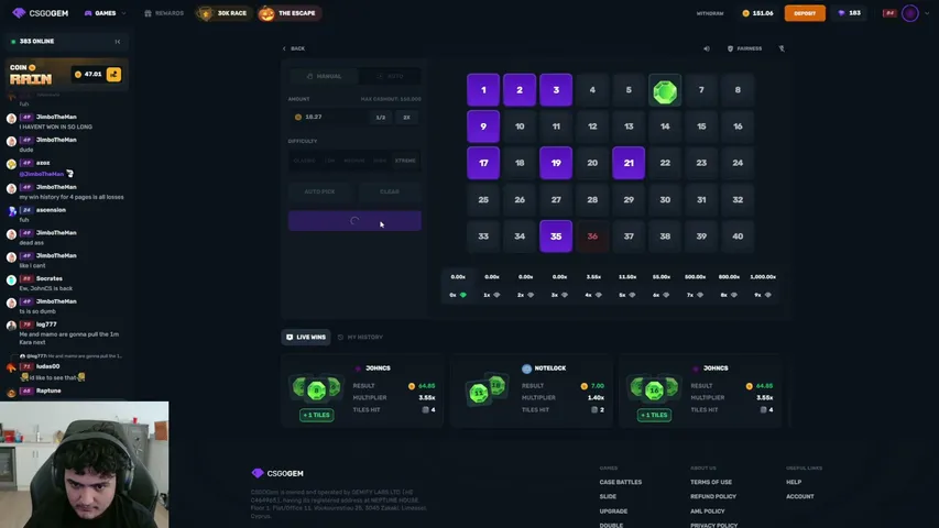 JohnCS playing Slots & Casino - Live Casino Stream