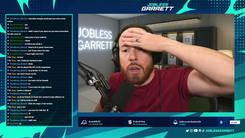 joblessgarrett live on Kick
