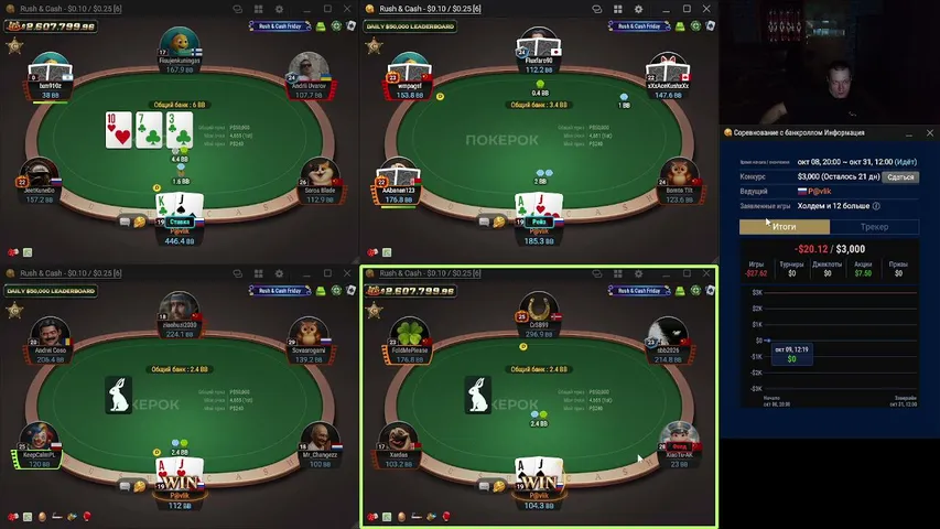 p-a-v-l-i-k playing Poker - Live Casino Stream