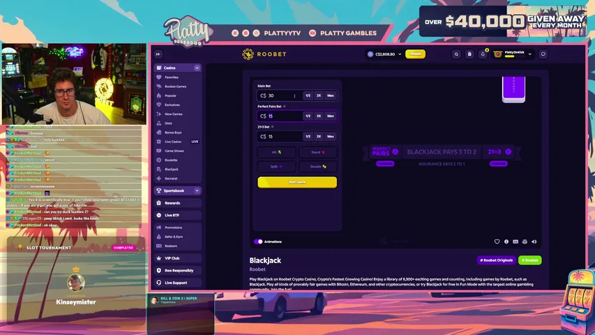 platty playing Slots & Casino - Live Casino Stream