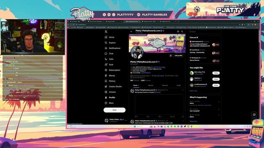platty playing Slots & Casino - Live Casino Stream