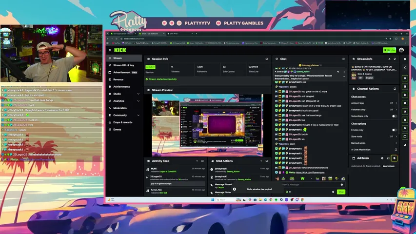platty playing Slots & Casino - Live Casino Stream