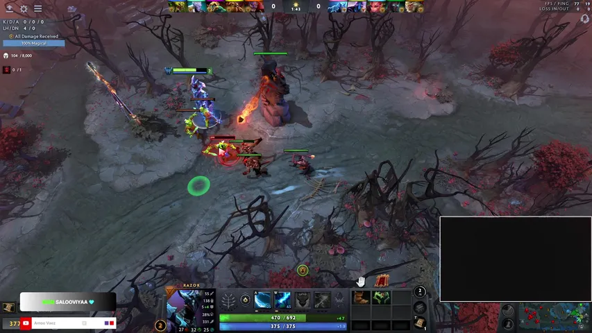 مریض بازی DOTA 2