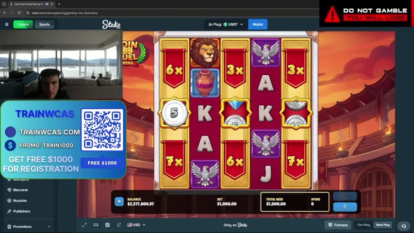 tbfrainwreckstv playing Slots & Casino - Live Casino Stream