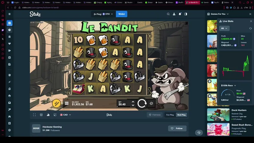 lisping playing Slots & Casino - Live Casino Stream